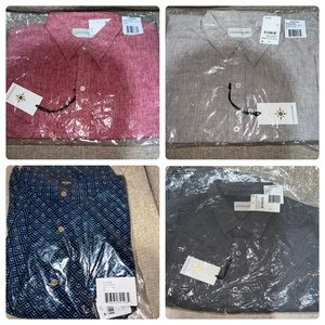 FOUR Nordstroms Shirts Size XL Men’s